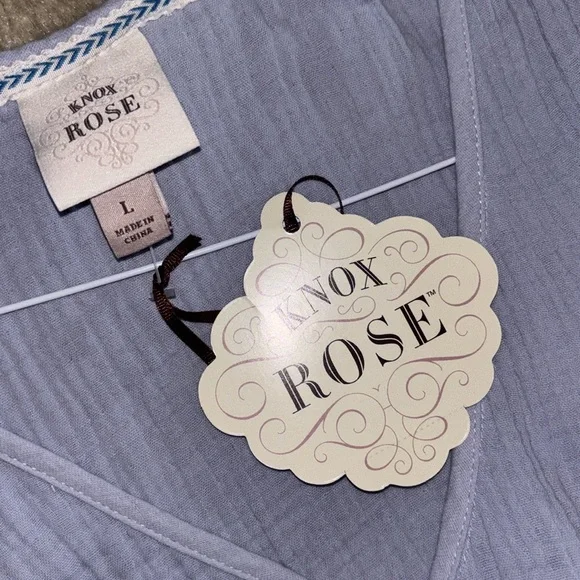 NEW Knox Rose gauzy dress with pockets - Picture 8 of 12